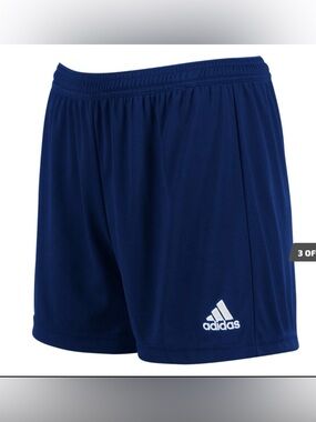 Adidas Women’s Navy Workout Soccer Shorts Size Medium NWT